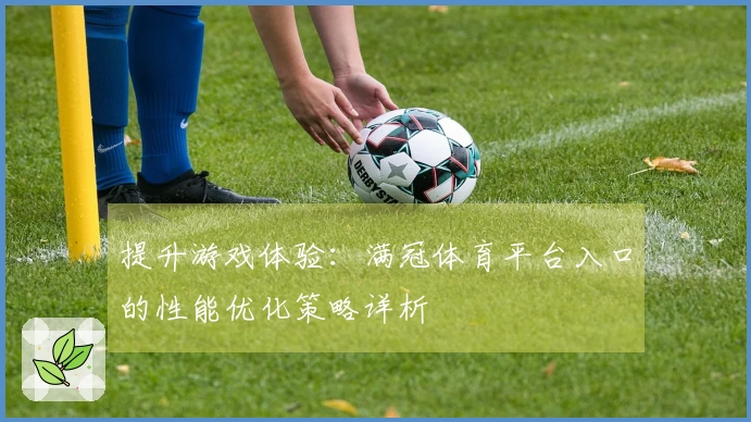 提升游戏体验：满冠体育平台入口的性能优化策略详析