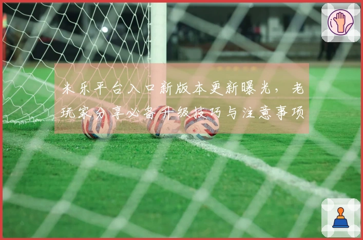 米乐平台入口新版本更新曝光，老玩家分享必备升级技巧与注意事项